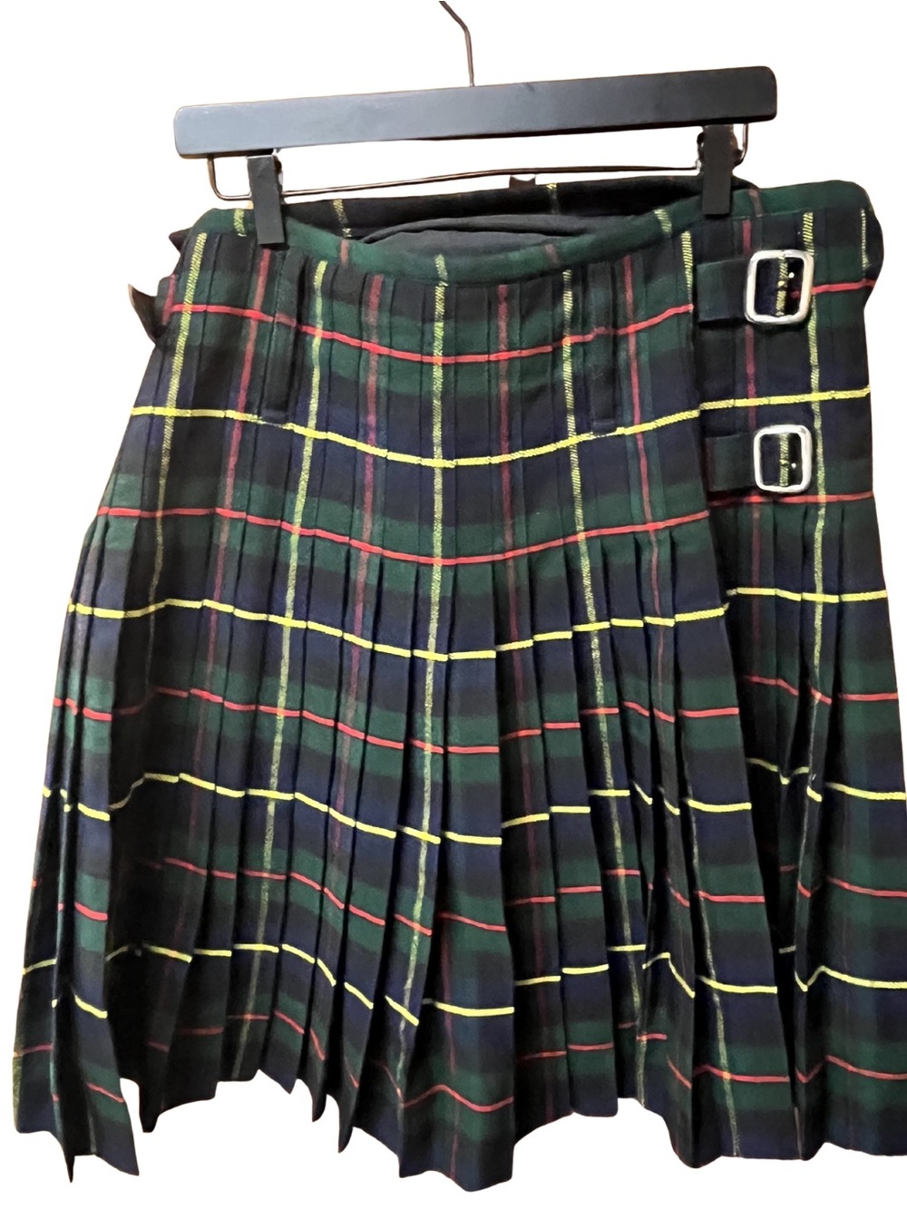Got Kilt 100% Wool Scottish Tartan Pleated Kilt Size 38